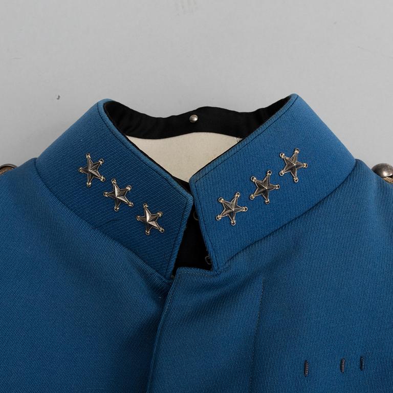 KOLLETT, m/1871 för kavalleriofficer, med väst.