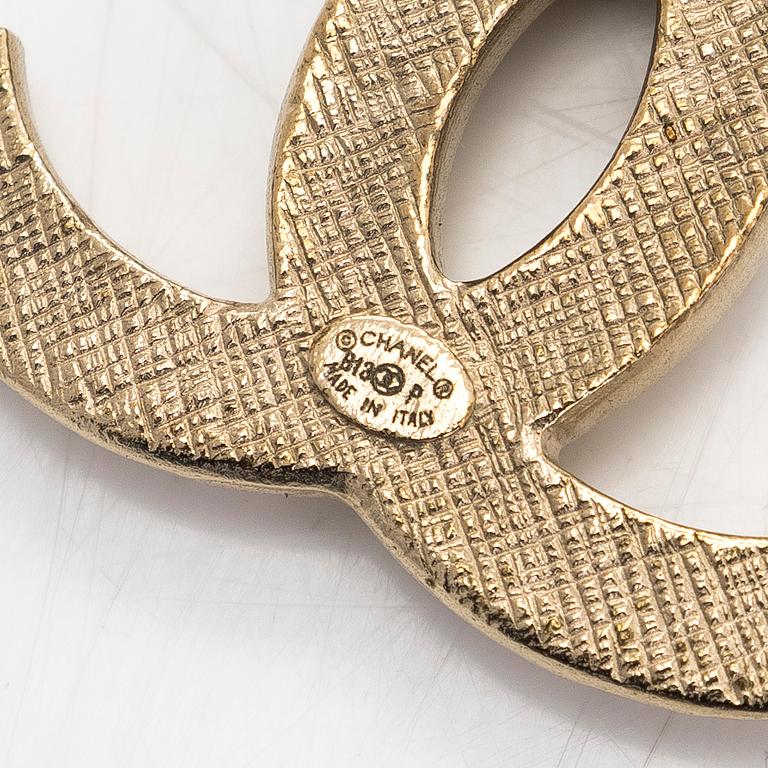 Chanel, a CC-logo necklace, 2013.