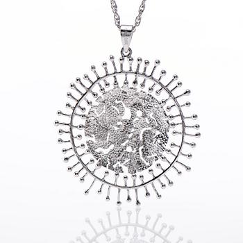 HÄNGSMYCKE, sterlingsilver, Tapio Wirkkala nyproduktion. Kultakeskus.