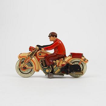 A tinplate Tipp & Co motorcycle T586 Germany c. 1950.