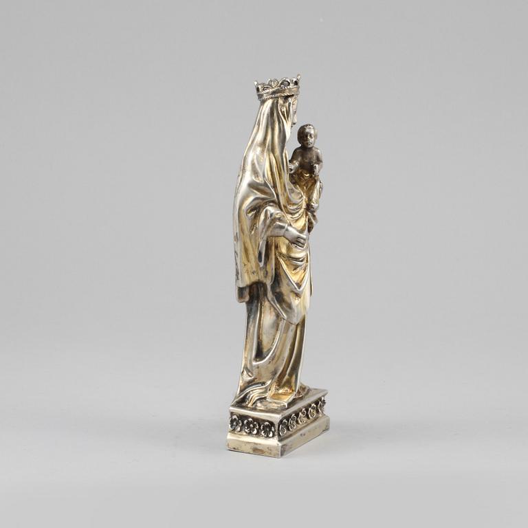 FIGURIN, silver, troligen syd/mellaneuropa,  1900-tal, vikt 325 gram.