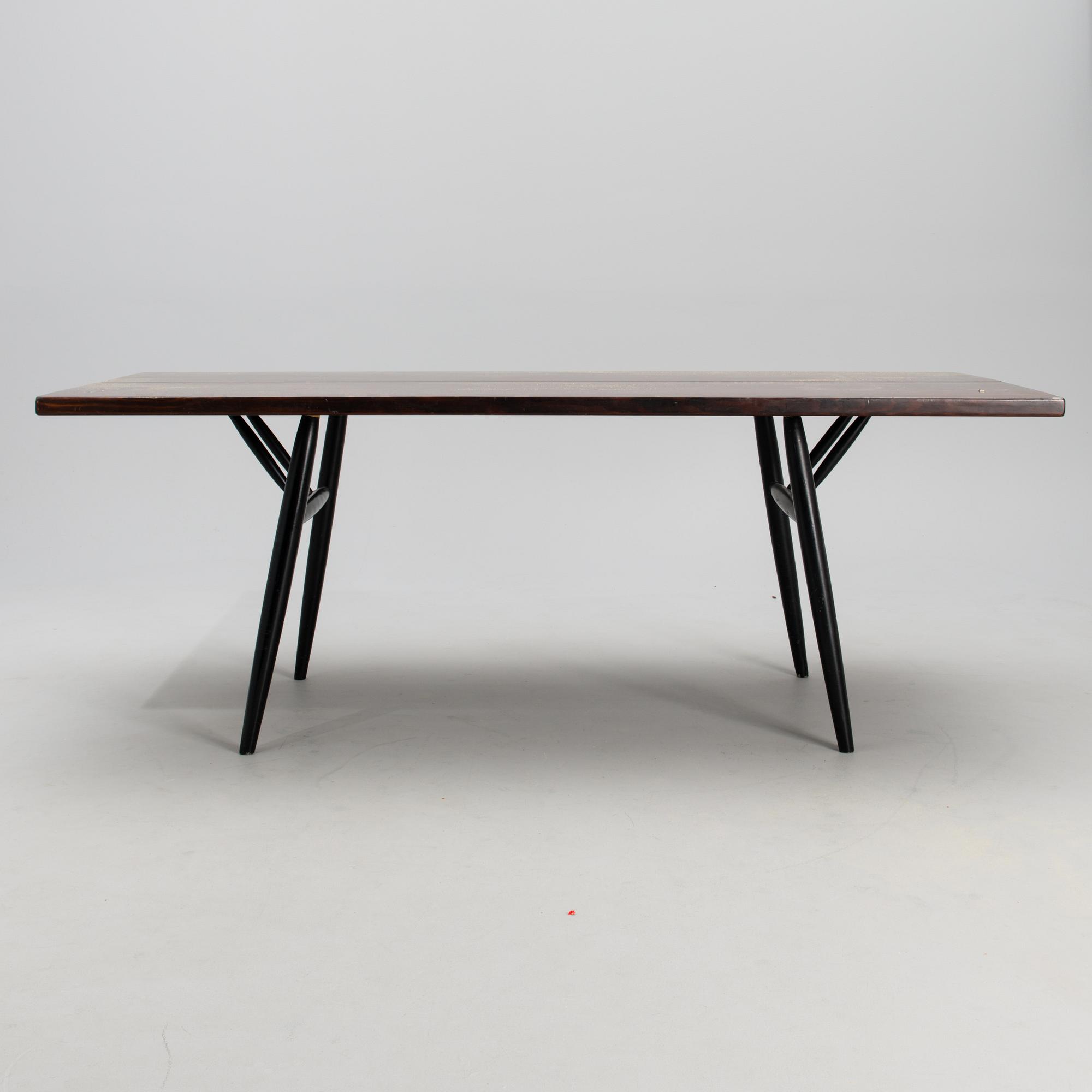 ILMARI TAPIOVAARA, pöytä, "Pirkka", Laukaan Puu, 1960/1970-luku.