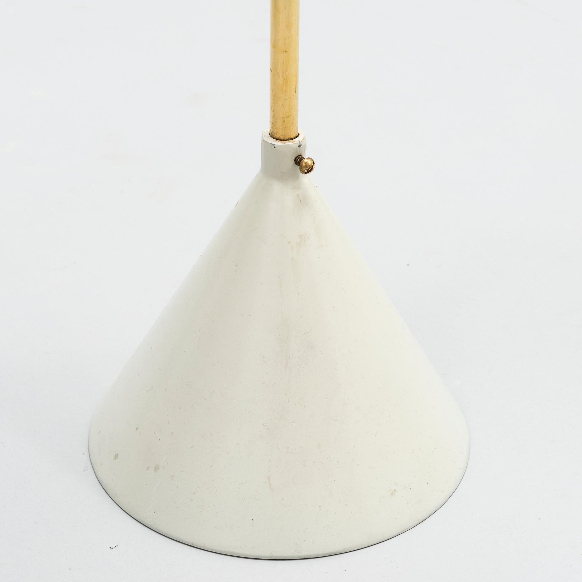 TAPIO WIRKKALA, A mid-20th century 'K 10-11' floor light for Idman, Finland.