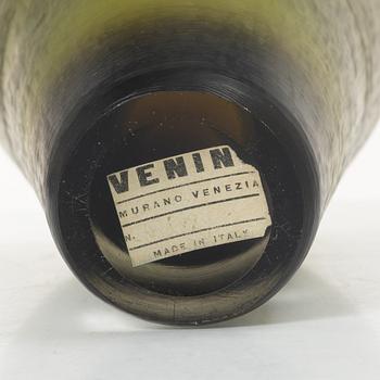 Paolo Venini, an "Inciso" glass vase, Murano, Italy 1950/60s.