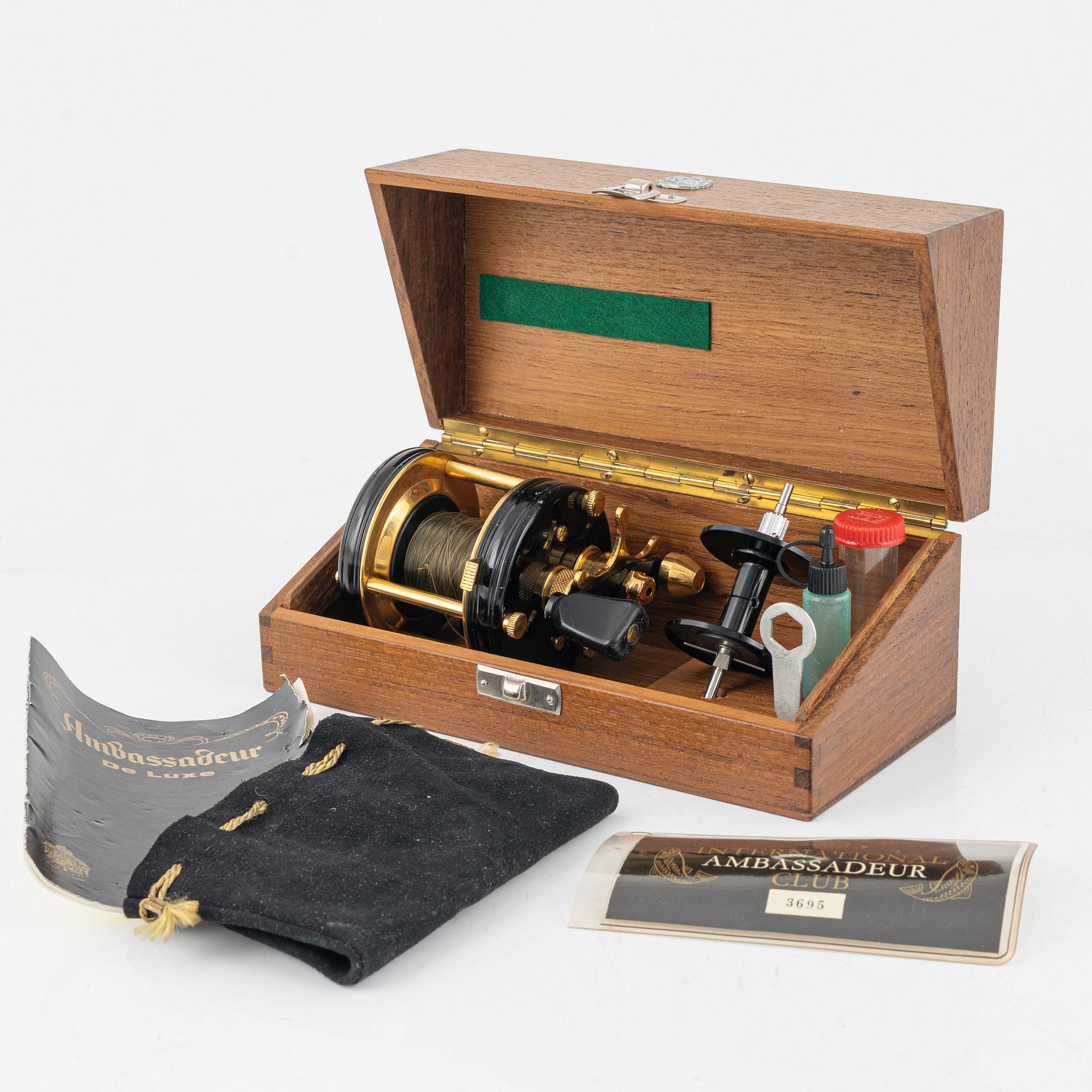Fishing reel, ABU, Fishing reel, ABU,