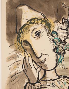 Marc Chagall, "Le cirque au clown jaune".