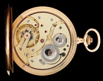 FICKUR, herr, Savonett, 14k guld. Vikt 78g.