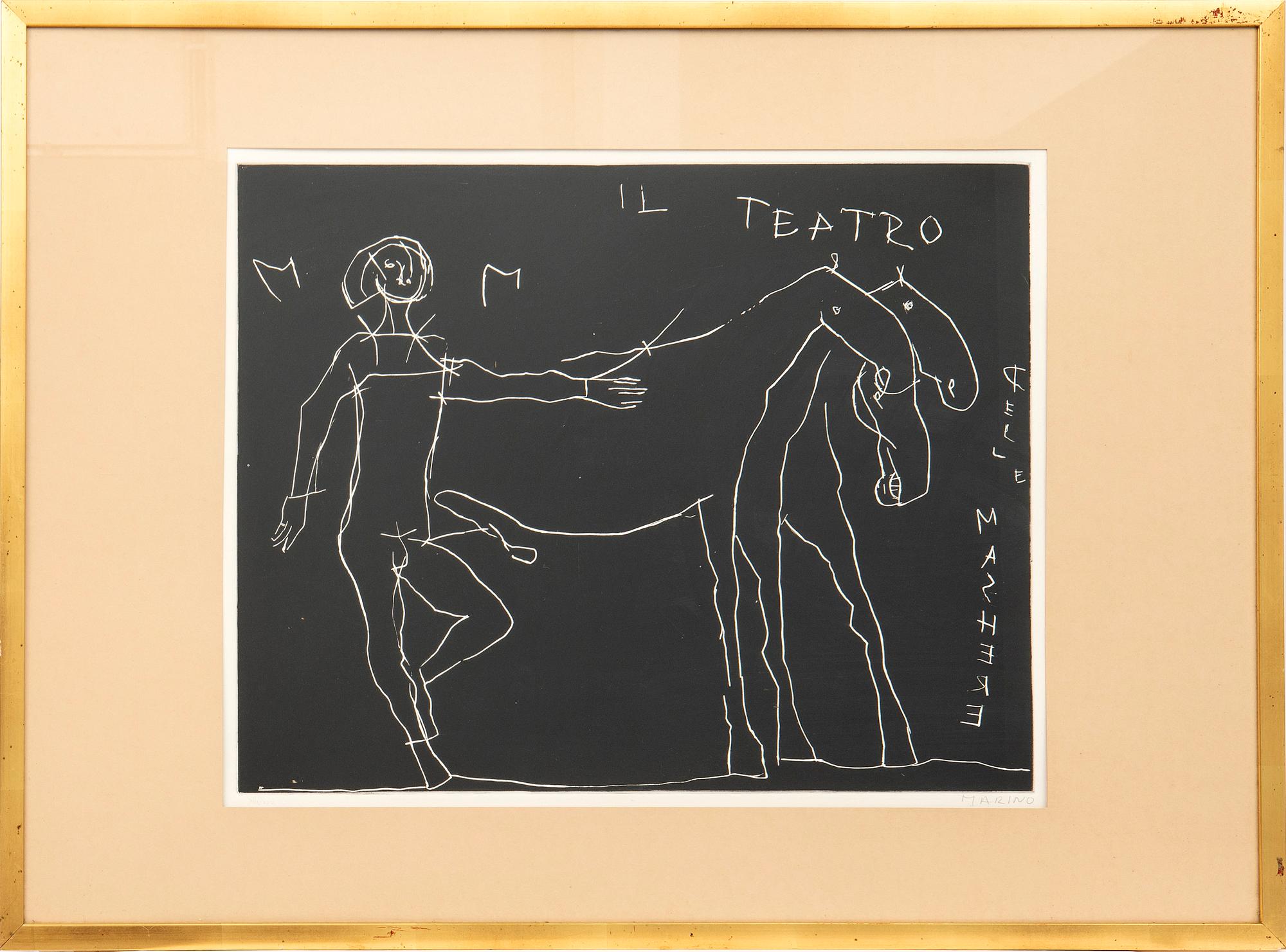 Marino Marini, "The theatre of masks".