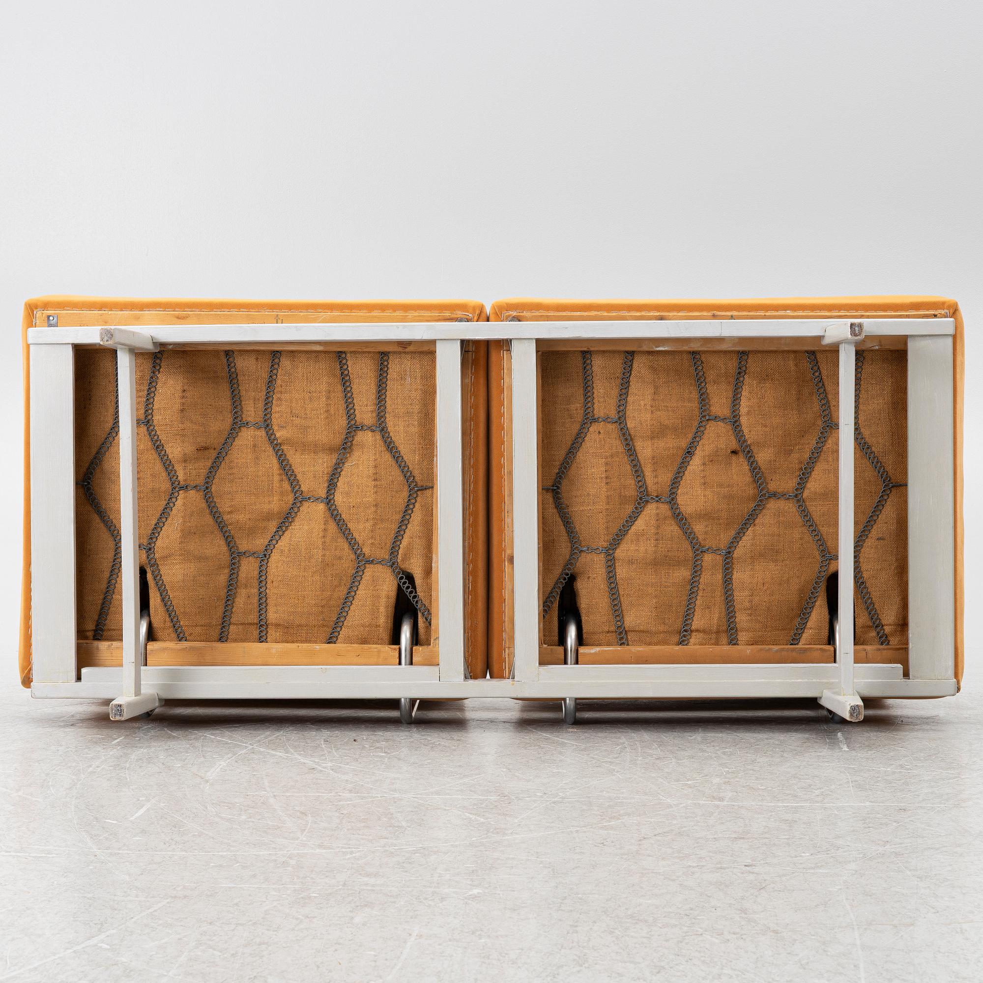 Wilhelm Knoll, a sofa/daybed, “'Stella', Knoll, Germany, 1960s.