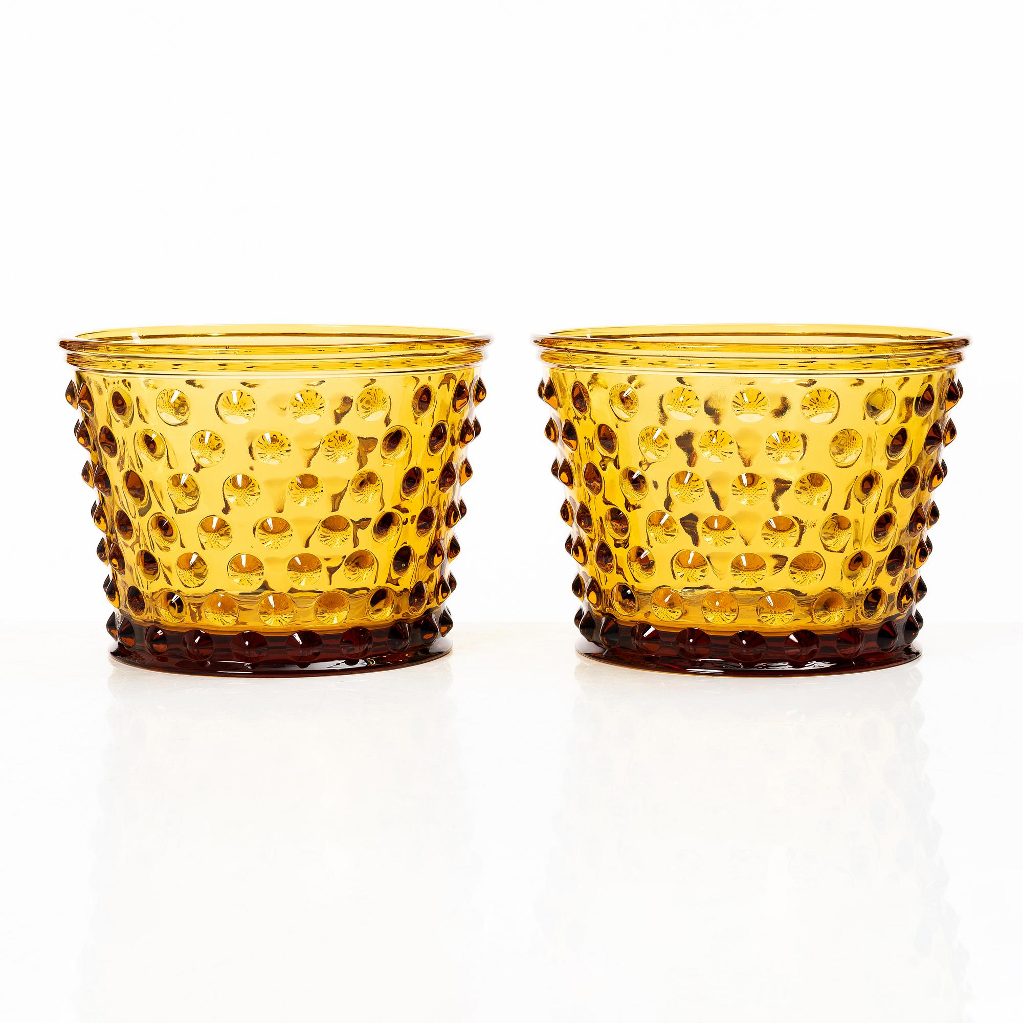 Josef Frank, ytterfoder, ett par, "Hortus", Reijmyre för Firma Svenskt Tenn.