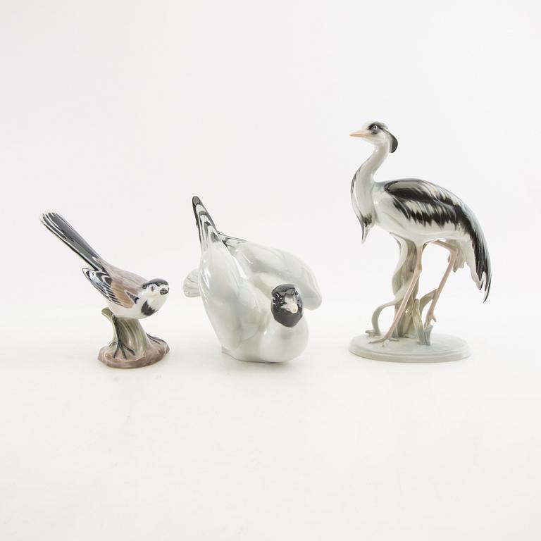 Figurines 10 pcs mostly Germany 20th century porcelain.