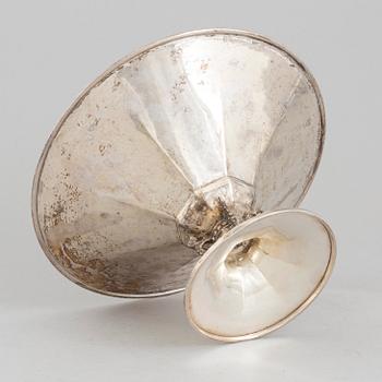 a silver bowl from W.A Bolin, Stockholm, 1925.