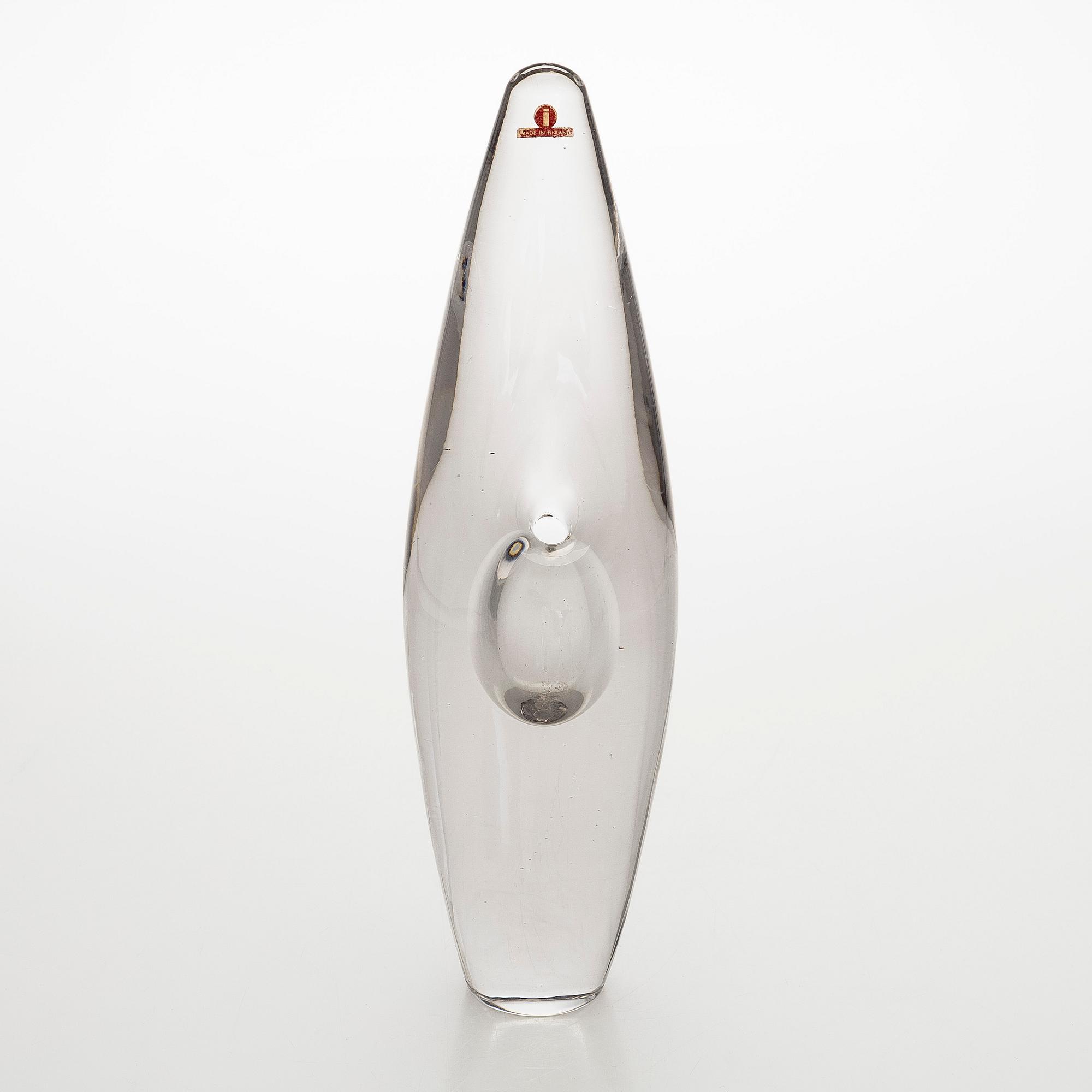 Timo Sarpaneva, skulptur, "Orkidé", signerad Timo Sarpaneva 3568.