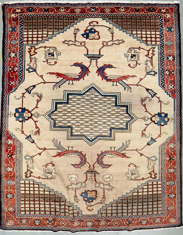 MATTA, semiantik Hamadan, ca 397x312 cm.