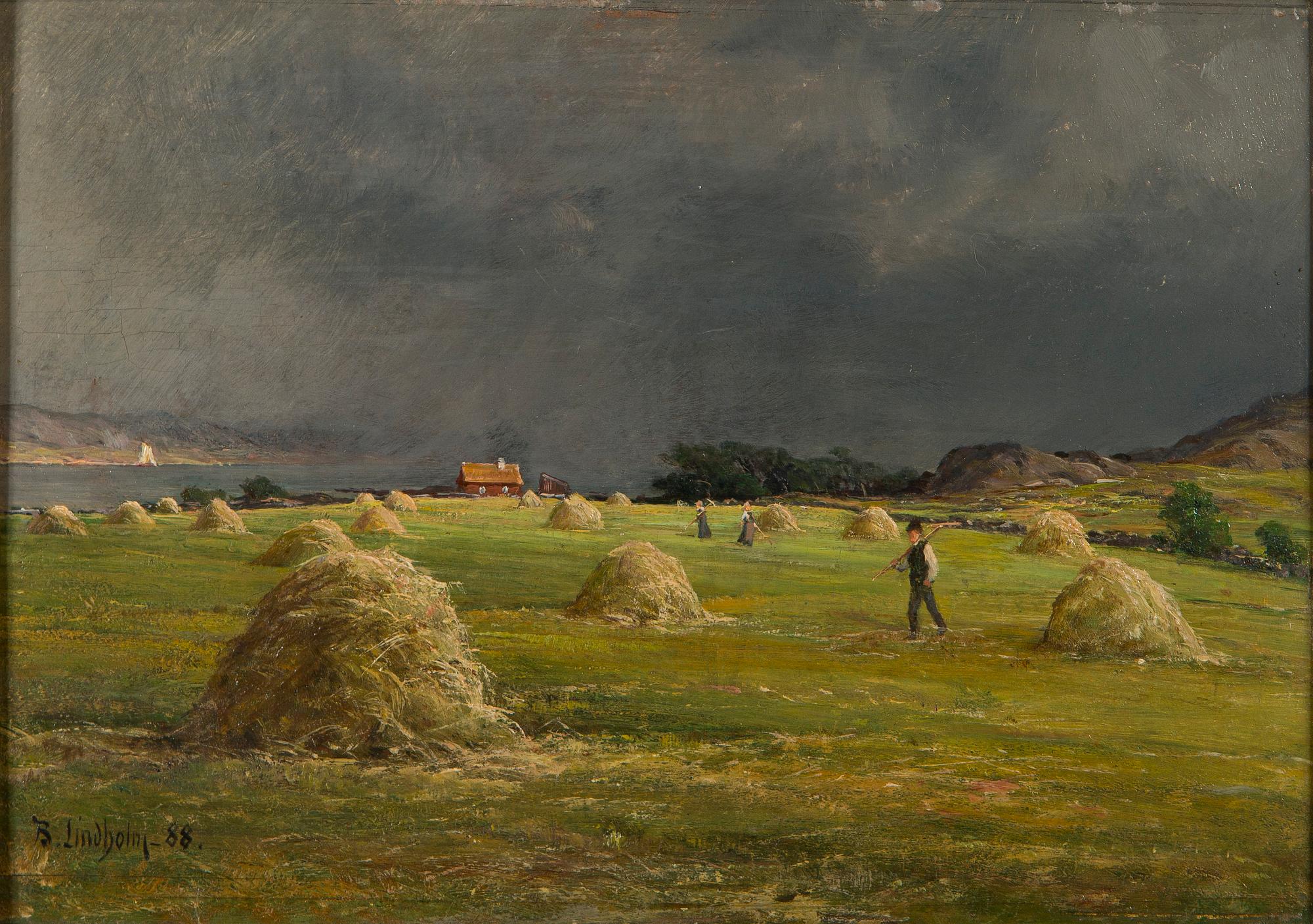 Berndt Lindholm, Harvest Time by the Coast.