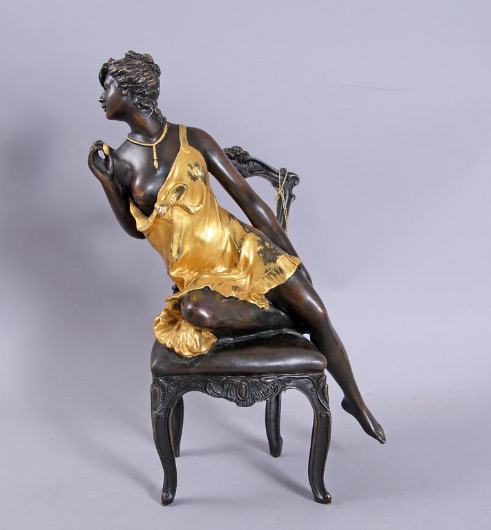 SKULPTUR, brons, 1900/2000-tal.