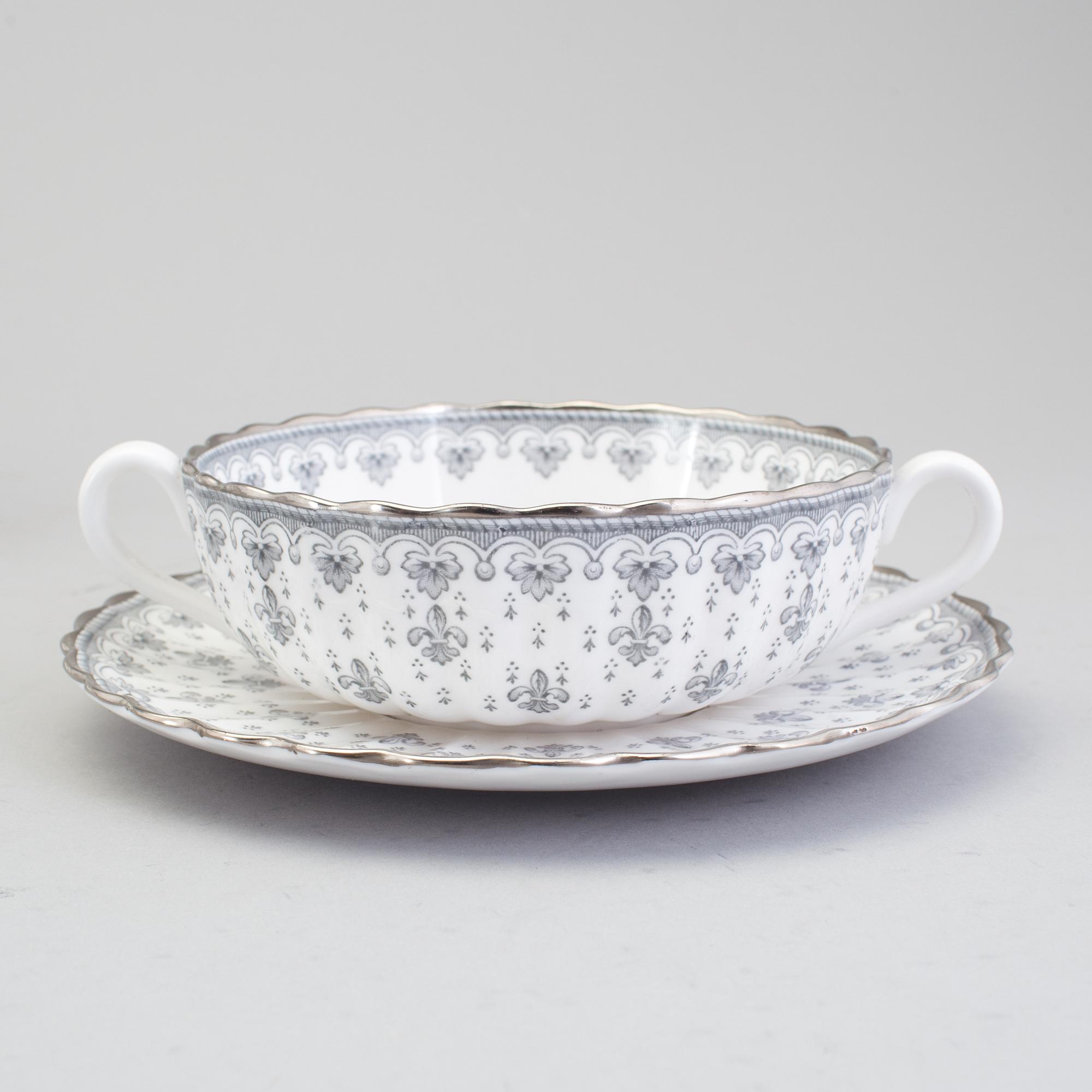 SERVISPORSLIN, 41 delar, Spode, England.