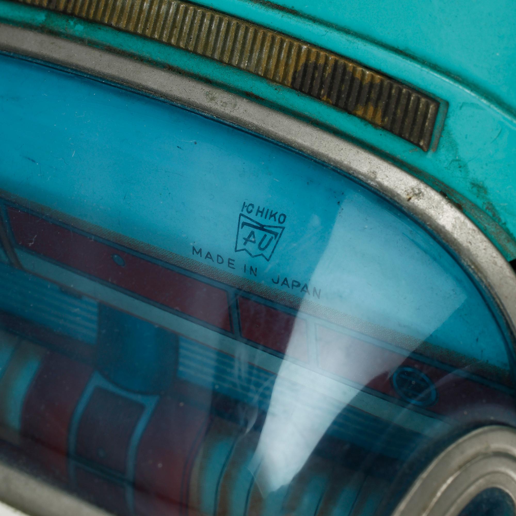 LEKSAKSBIL, plåt, Ichiko, Japan, 1900-tal.