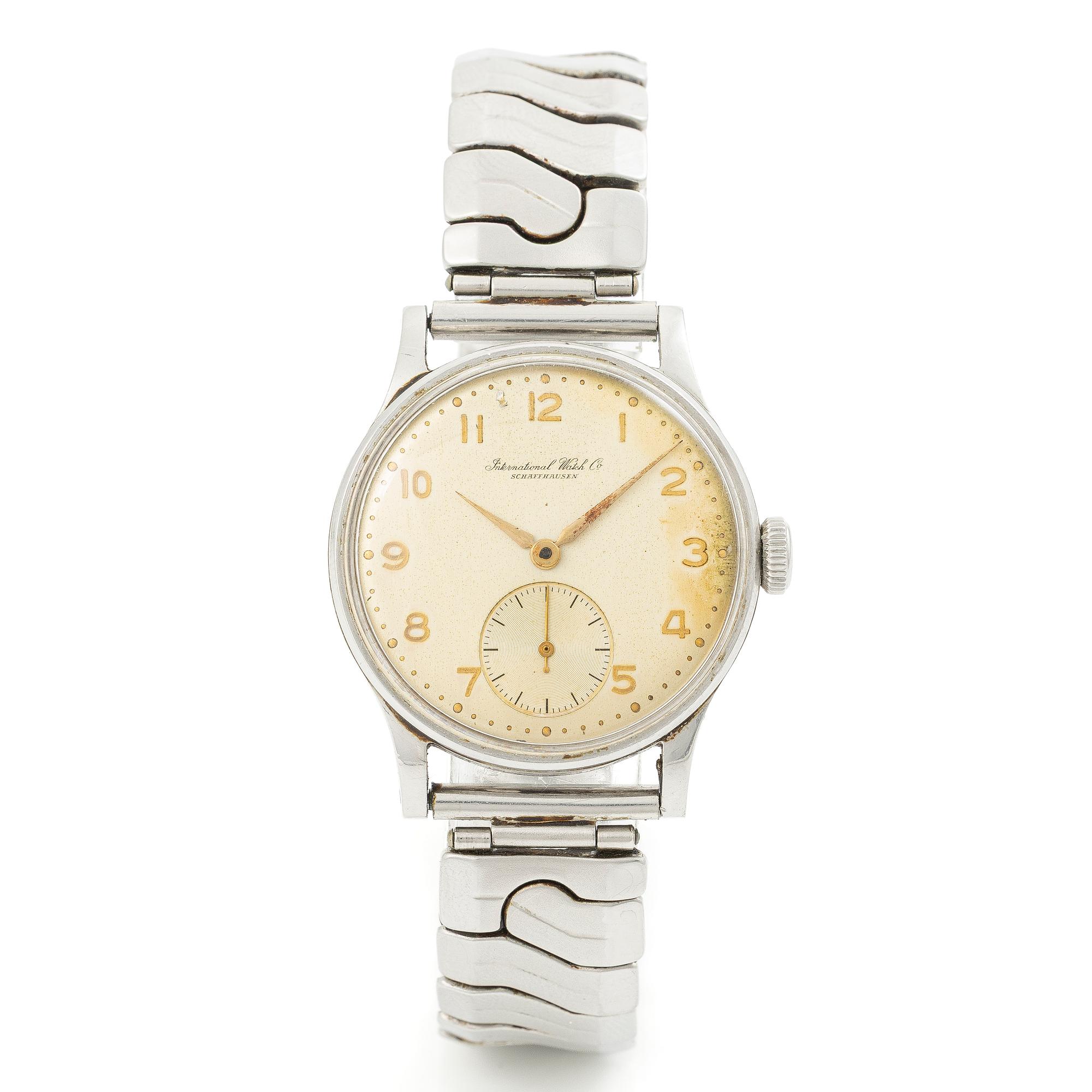 IWC, “Vin- & Spritcentralen”, wristwatch, 33.5 mm.