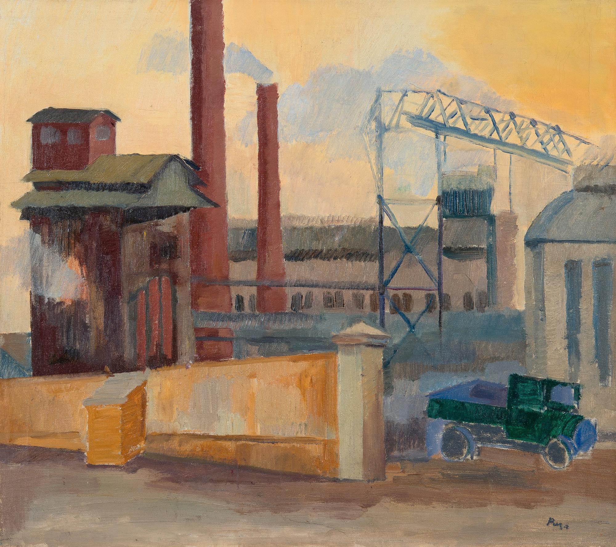 Unto Pusa, "THE TRUCK OF THE GAS FACTORY".