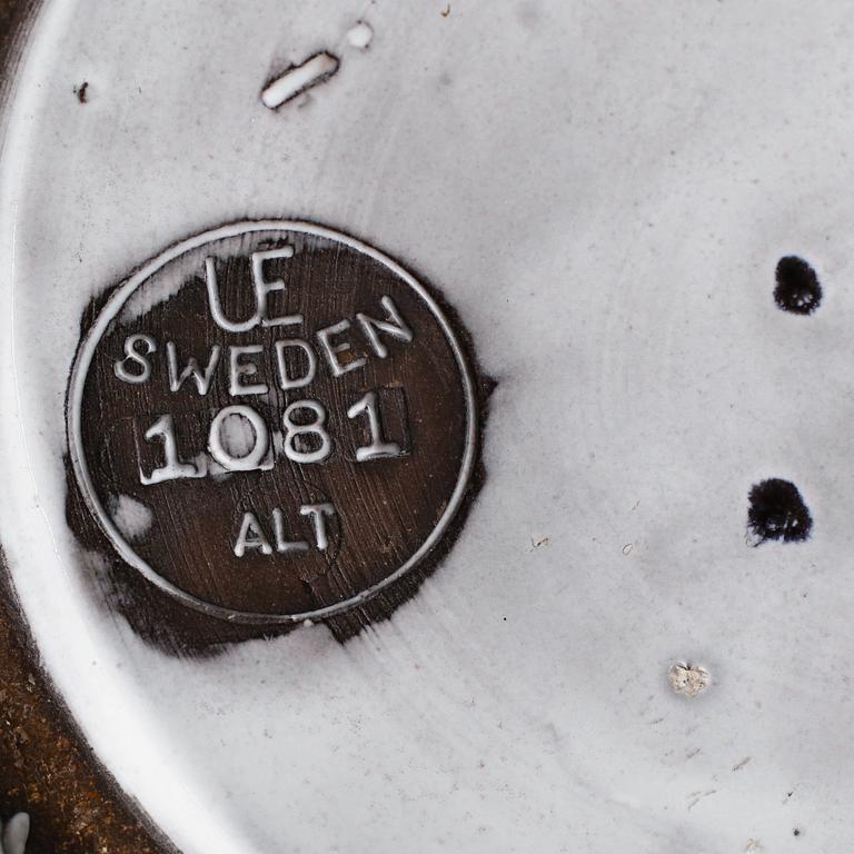 GOLVVAS, stengods, Anna-Lisa Thomson, Uppsala-Ekeby.