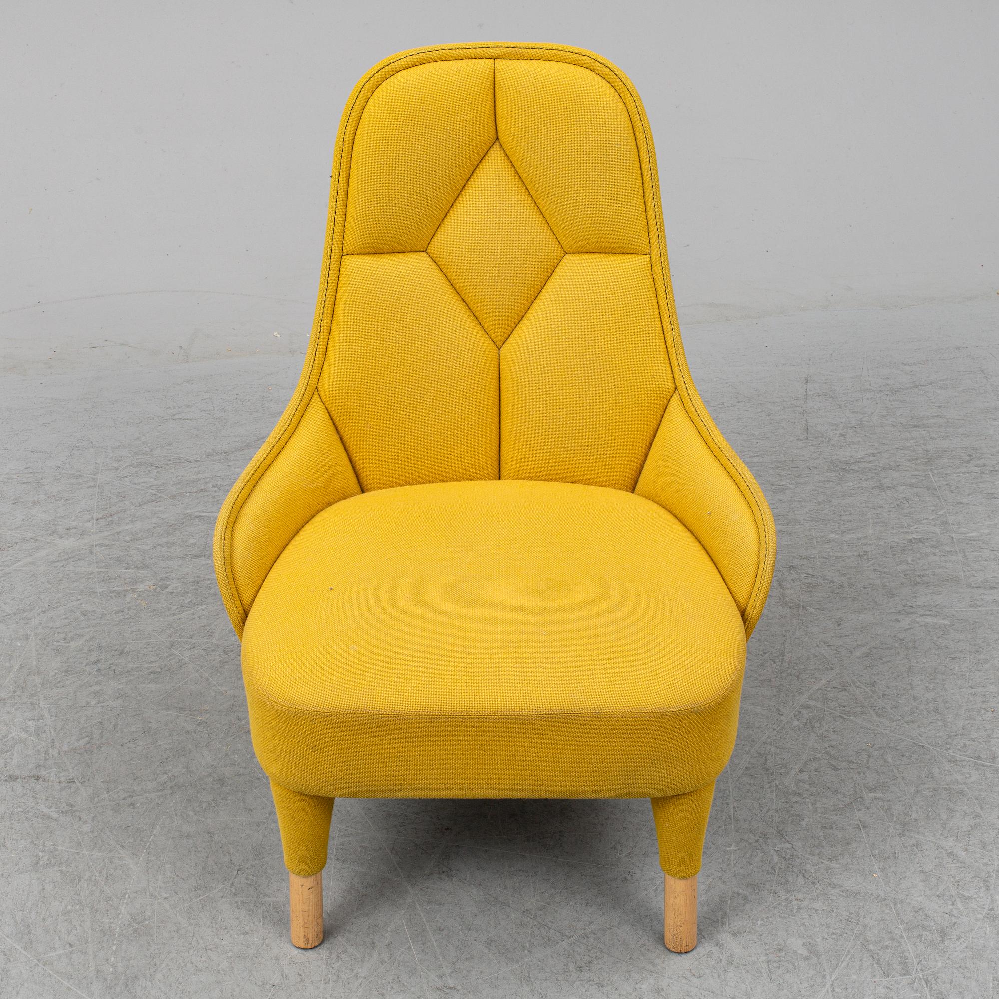 FREDRIK FÄRG & EMMA MARGA BLANCHE, AN 'Emma' easy chair, Gärsnäs.