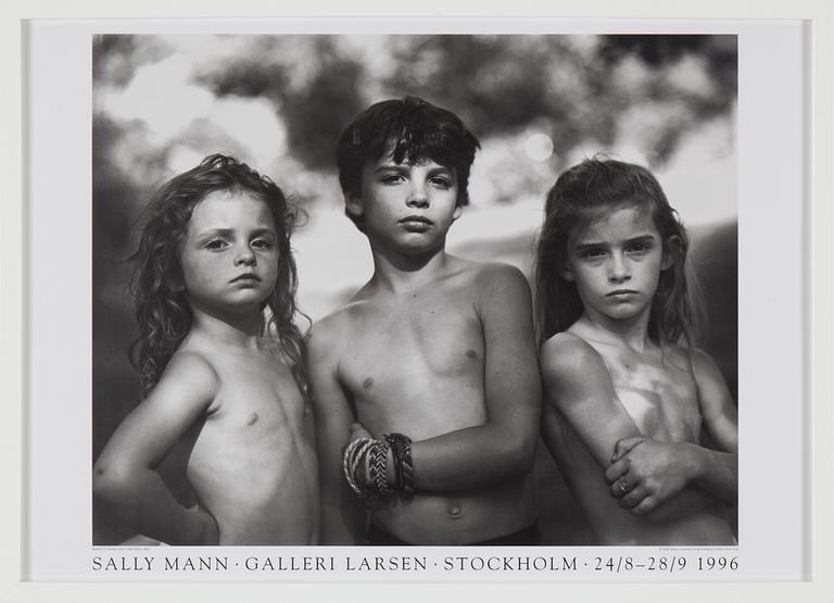 A Sally Mann Poster from the first European Gallery exhibition at Gallery Christian Larsen 1996, printed in 200 copies.
