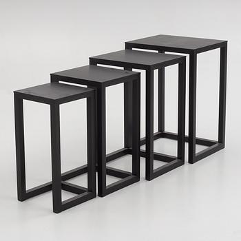 Josef Hoffmann, a nestng table, by Wittman.