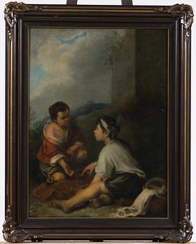 OKÄND KONSTNÄR, olja på duk, 1900-talets första hälft.