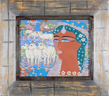 Aly Ben Salem · ALY BEN SALEM, gouache. Sign.