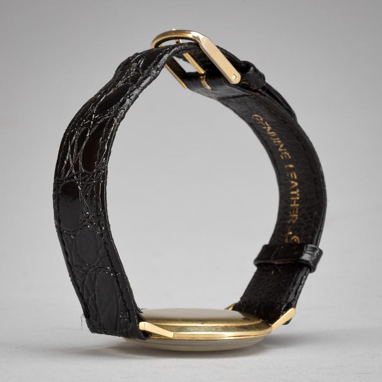 ARMBANDSUR, herr. Ebel, 18k guld. 1900-talets mitt.