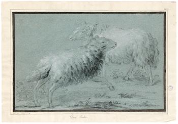293. A set of four 18th/19th cent drawings.
