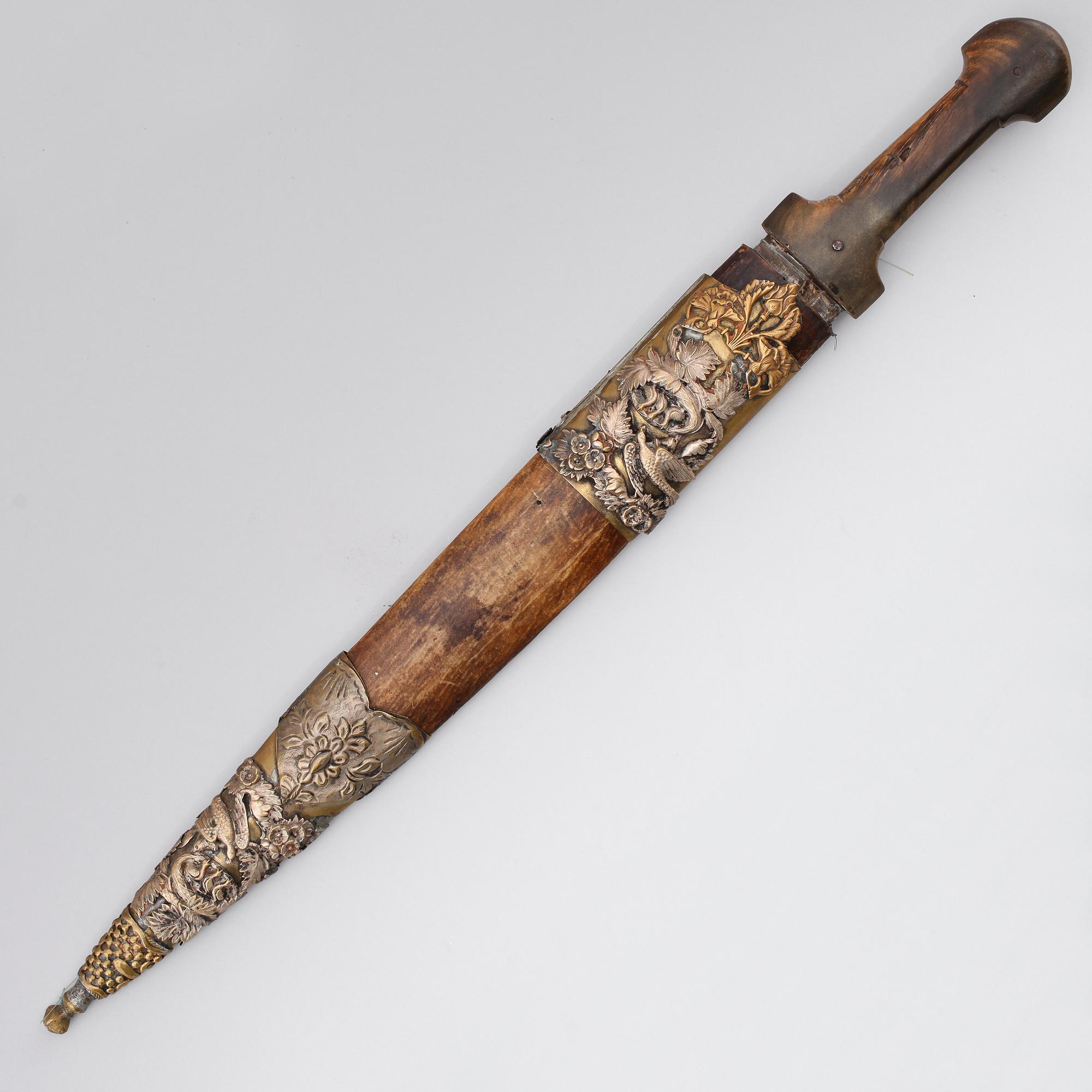 KINDJAL, orientalisk, 1800-/1900-tal.