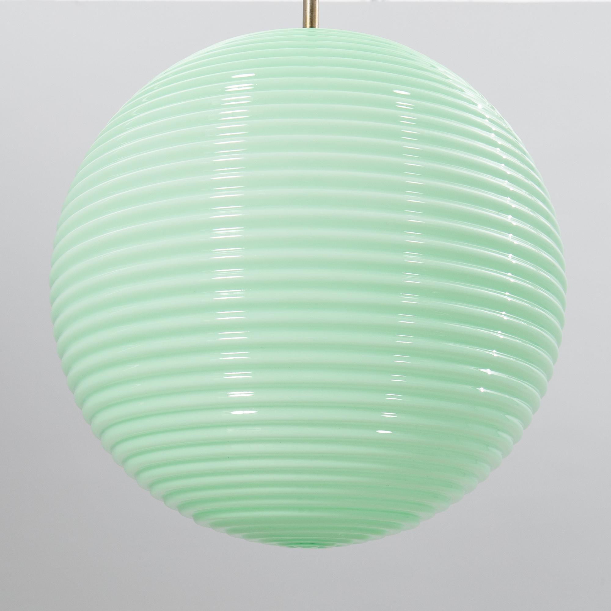 Ceiling lamp 1930s probably Pukeberg Swedish modern.