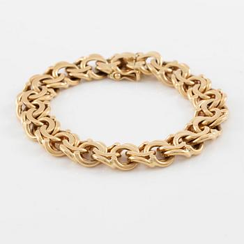 Armband, 18K guld, bismarcklänk.