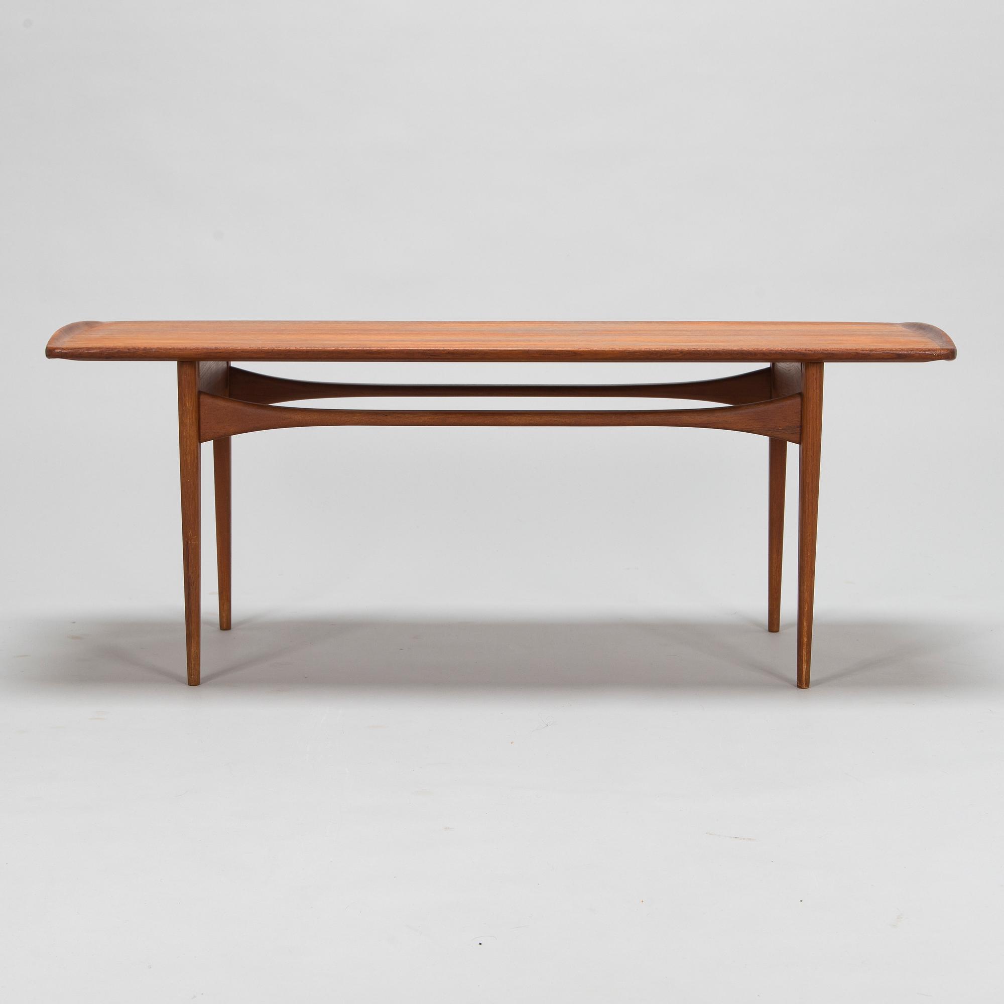 Peter Hvidt & Orla Mølgaard Nielsen, soffbord, för France & Son, Danmark, 1950-1960-tal.