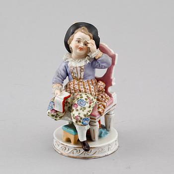 FIGURIN, porslin, 1900-talets första hälft.
