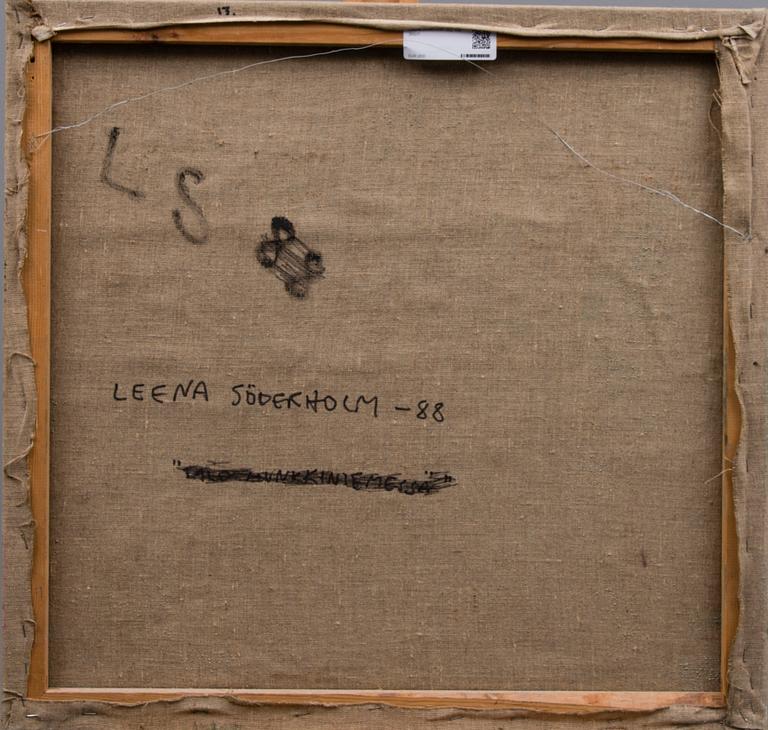 LEENA SÖDERHOLM, olja på duk, signerad och daterad -07.