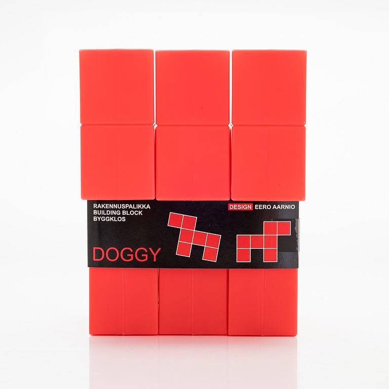 Eero Aarnio, rakennuspalikoita, 30 kpl, "Doggy", Plastex 2009.