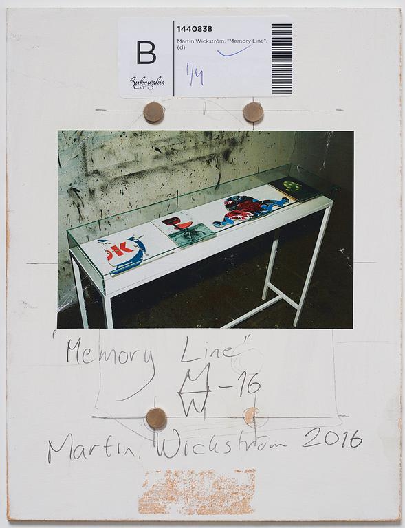 Martin Wickström, "Memory Line".