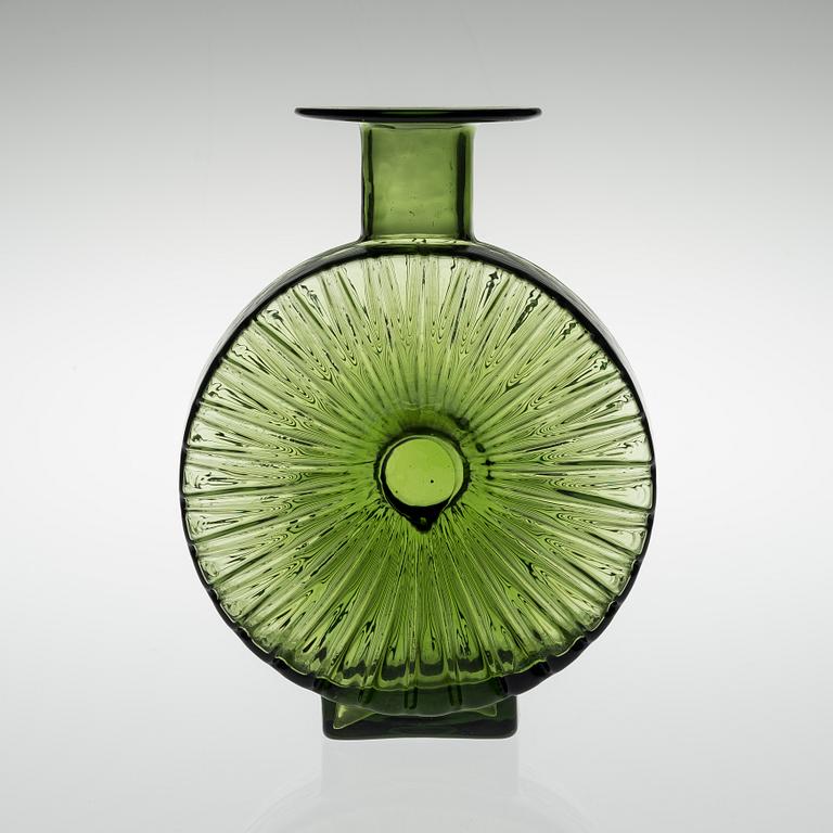 HELENA TYNELL, VAS, glas, "Aurinkopullo", Riihimäen Lasi, 1900-talets senare hälft.