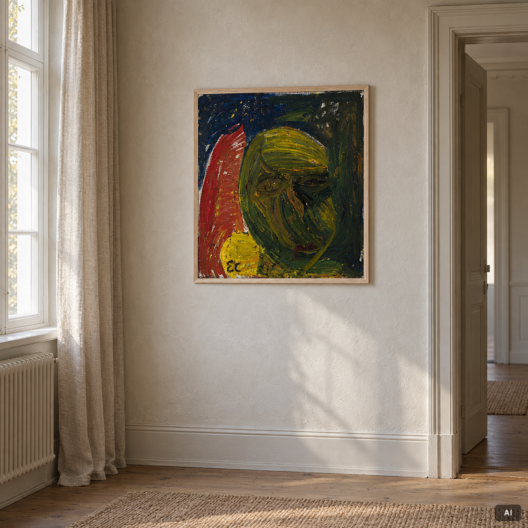 Erland Cullberg, Yellow-green figure.