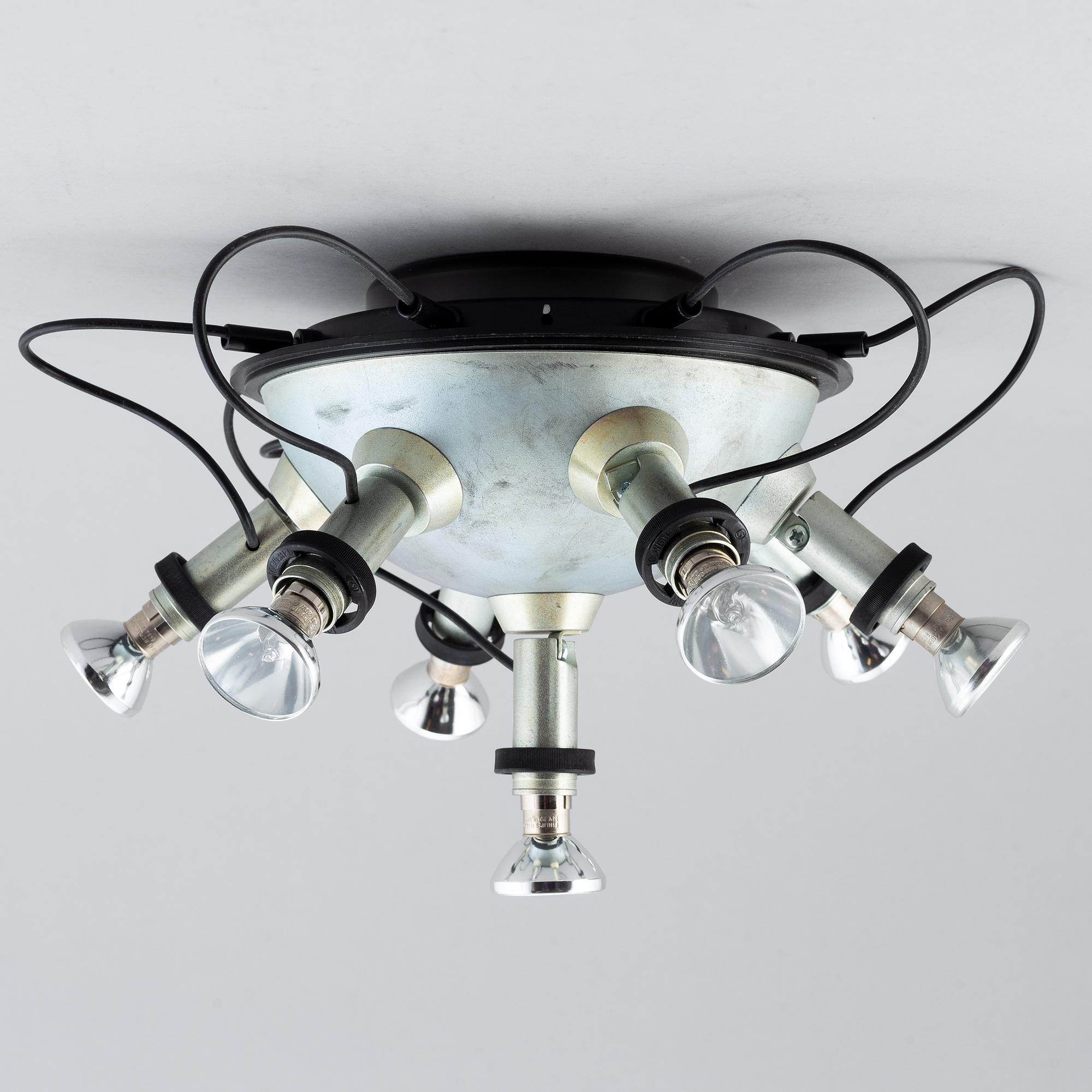 A 'Trix' ceiling light, Per Sundstedt & Bengt Källgren, Zero, 1989.