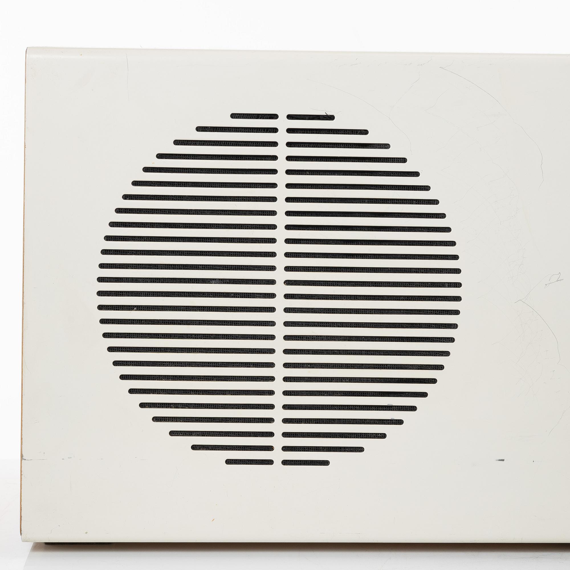 Dieter Rams, radio "Tischsuper - RT20 S", formgiven 1961.