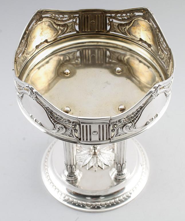 BORDSUPPSATS, silver 830, gustaviansk stil, tidigt 1900-tal.