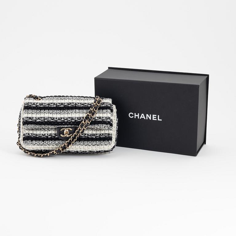 Chanel, a textile 'Flap Bag', 2019.