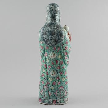 FIGURIN, porslin, Kina, omkring 1900-talets mitt.