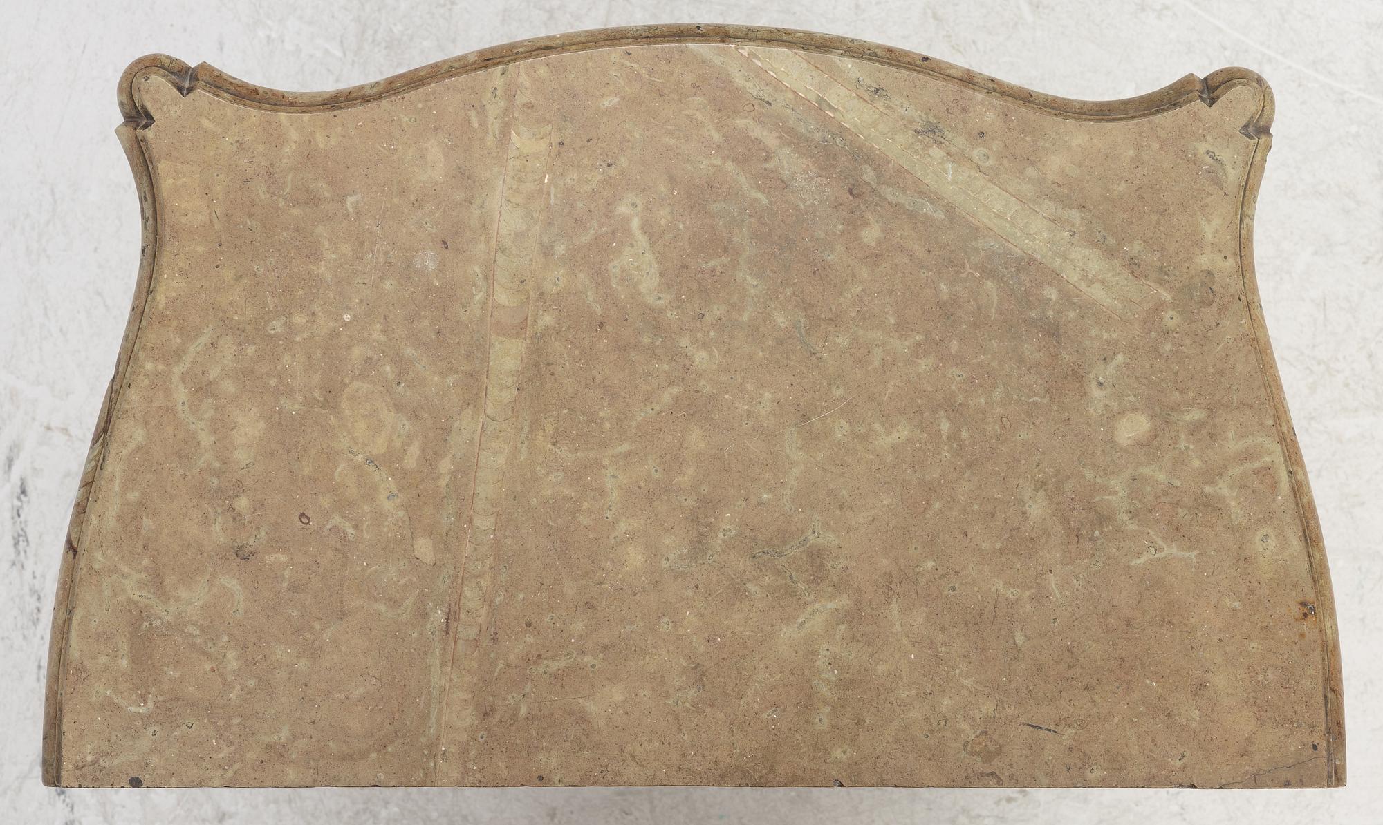 A Rococo chest of drawers, second half of the 18th Century,.