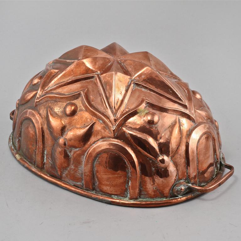 ALADÅBFORM, koppar, 1800-tal.