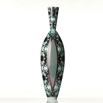 Åsa Lindström, a unique ceramic floor vase, Rörstrand, 1991.